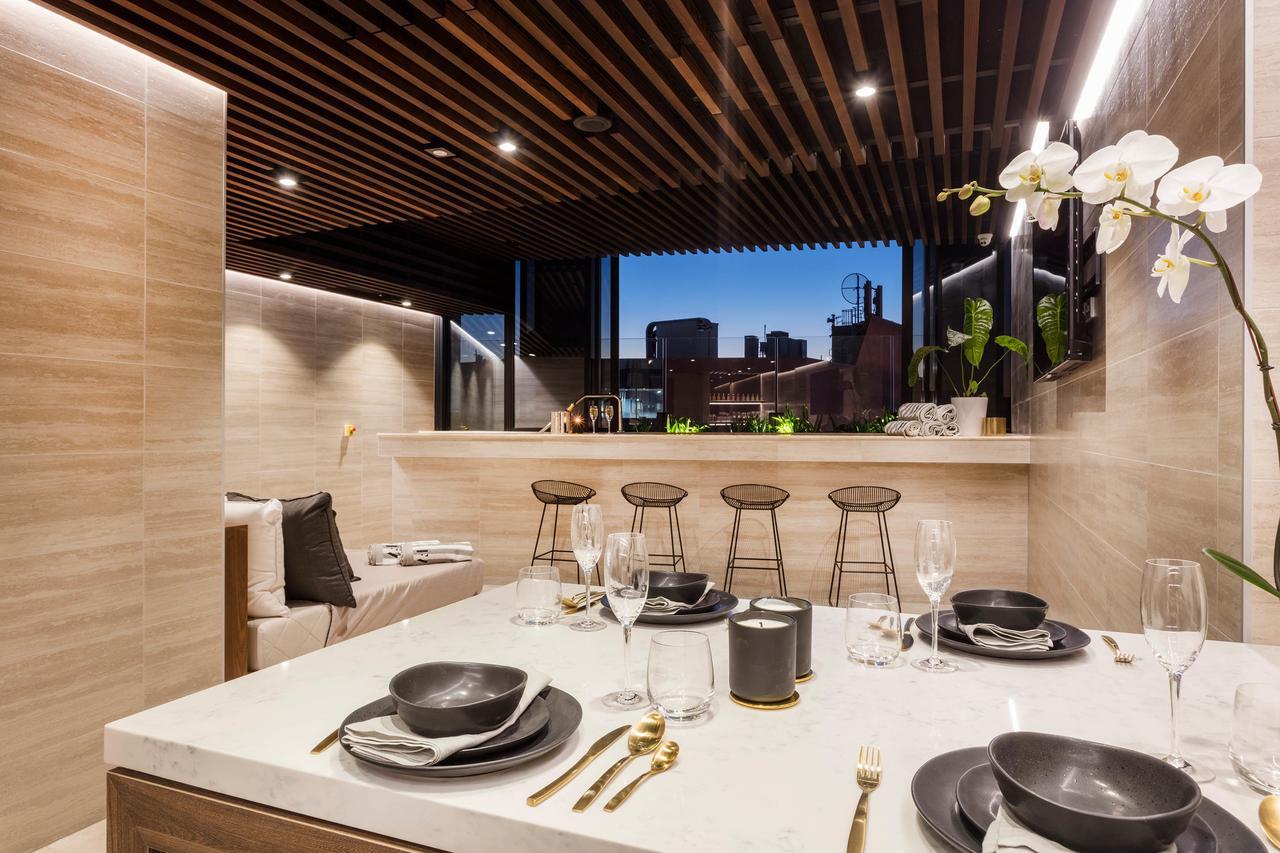 Fv By Peppers Aparthotel Brisbane Bagian luar foto The kitchen at the 2014 MasterChef Australia studio