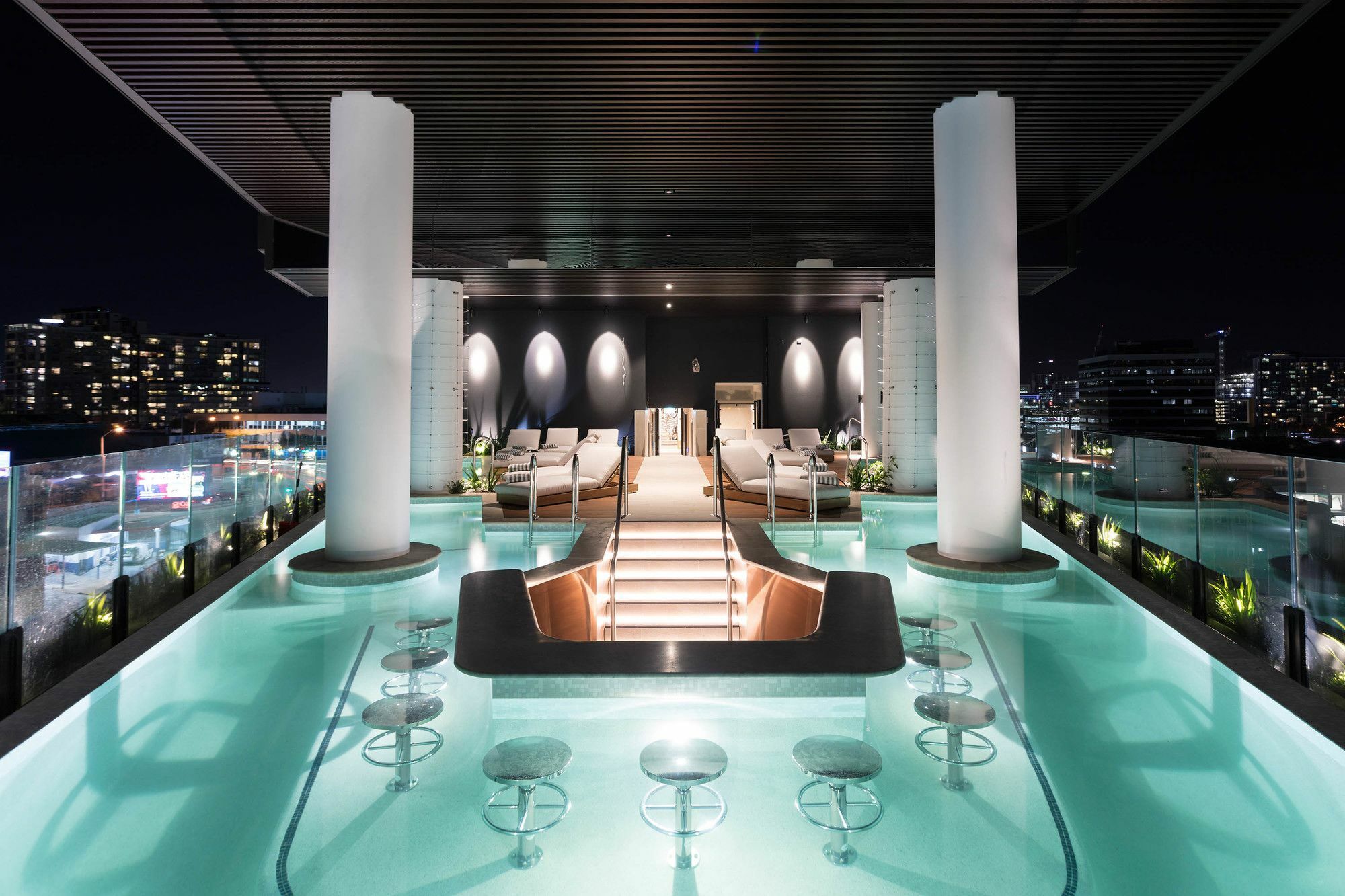 Fv By Peppers Aparthotel Brisbane Bagian luar foto Sky Bar